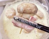 ベーコンとマッシュルームの串刺し天ぷら作り方5写真
