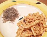 カリカリッ☆ ☆ 小松菜の炒め物作り方4写真