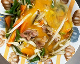 レンジルーで簡単和風カレー炒丼味豚平焼風作り方15写真