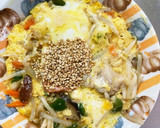 レンジルーで簡単和風カレー炒丼味豚平焼風作り方17写真