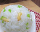 春菊軸と松の実のおむすび作り方8写真