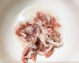レンジケチャダレ甘酢炒味ポテト青椒肉絲風作り方1写真