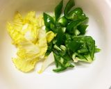 レンジケチャダレ甘酢炒味ポテト青椒肉絲風作り方5写真