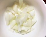 レンジケチャダレ甘酢炒味ポテト青椒肉絲風作り方7写真
