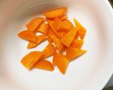 レンジケチャダレ甘酢炒味ポテト青椒肉絲風作り方8写真