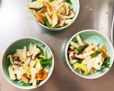 レンジケチャダレ甘酢炒味ポテト青椒肉絲風作り方11写真