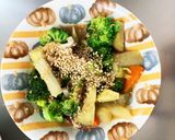 根菜&白菜生姜コンソメ炒め温野菜サラダ作り方16写真