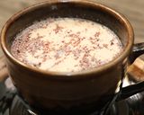 カカオが香る! カカオほうじ茶ラテ作り方8写真