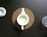 カカオが香る! カカオほうじ茶ラテ作り方2写真