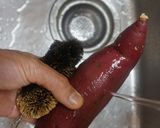 究極に甘いふかし芋。一晩塩水つけて炊飯器作り方2写真