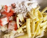里いものチーズ芋もち★香ばし醤油バター作り方5写真