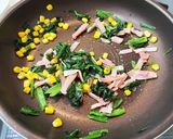 残りご飯deお好み焼き風〜作り方2写真