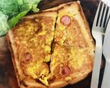 キッシュ風トースト☆簡単でトロトロ作り方8写真