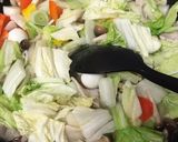 白菜と豚バラの和風あんかけ丼作り方19写真