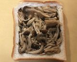 きのこのバター醤油♪冷凍作りおきトースト作り方4写真