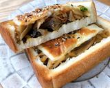 きのこのバター醤油♪冷凍作りおきトースト作り方9写真