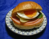 ネオバターロールのロースハムサンド作り方4写真
