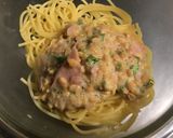 納豆スパゲッティとろりトマトチーズのせ作り方4写真