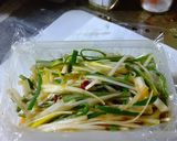 ピリ辛!味付け白髪ネギ作り方4写真