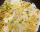 ドライ納豆とネギの卵焼き作り方3写真