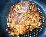 オートミールで☆ダイエットお好み焼き作り方4写真