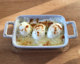 簡単！ほうれん草と卵のグラタン作り方4写真