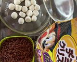 レンジで簡単♡チョコクリスピーバー作り方1写真