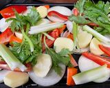お野菜いっぱい☆グリルチキン作り方3写真