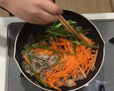 ヘルシー牛肉としらたきの甘辛炒め作り方7写真
