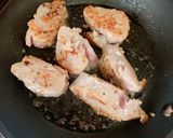 りんごと豚肉のクリーム煮作り方6写真