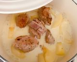 りんごと豚肉のクリーム煮作り方12写真