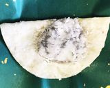 餃子の皮が大変身!?いちご大福風ひな人形作り方5写真
