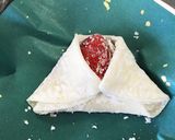 餃子の皮が大変身!?いちご大福風ひな人形作り方7写真