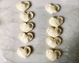 簡単♡ハートのチョコパイ♡作り方7写真