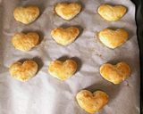 簡単♡ハートのチョコパイ♡作り方10写真