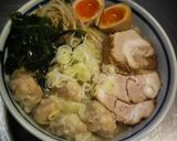 海老とホタテ貝の雲呑(*≧∀≦*)作り方3写真