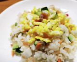 ずぼら飯~冷蔵庫の具材で簡単散らし寿司作り方6写真