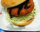 幸せ♡クリームコロッケバーガー♡作り方5写真