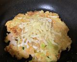えび豚チーズ♡いつもの〜お好み焼き作り方8写真