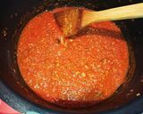 残り物キーマカレーでアレンジパスタ♪作り方5写真