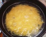 残り物キーマカレーでアレンジパスタ♪作り方2写真