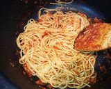 残り物キーマカレーでアレンジパスタ♪作り方7写真