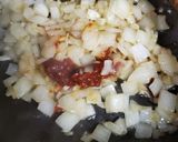 麻婆茄子×キーマの濃厚カレーまぜ麺！作り方3写真