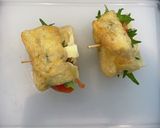 油揚げトマトしそチーズ巻き作り方5写真