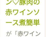 ♡豚肉の赤ワインソース煮＊バルサミコ風味作り方12写真