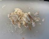 鶏胸肉と三つ葉の梅和え作り方8写真