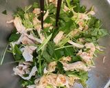 鶏胸肉と三つ葉の梅和え作り方10写真