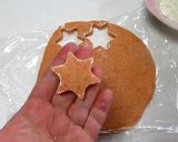 鬼滅の刃◆禰豆子の麻の葉いちごクッキー作り方8写真