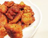 揚げて絡めるだけ！簡単ヤンニョムチキン♪作り方7写真