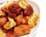 揚げて絡めるだけ！簡単ヤンニョムチキン♪作り方9写真